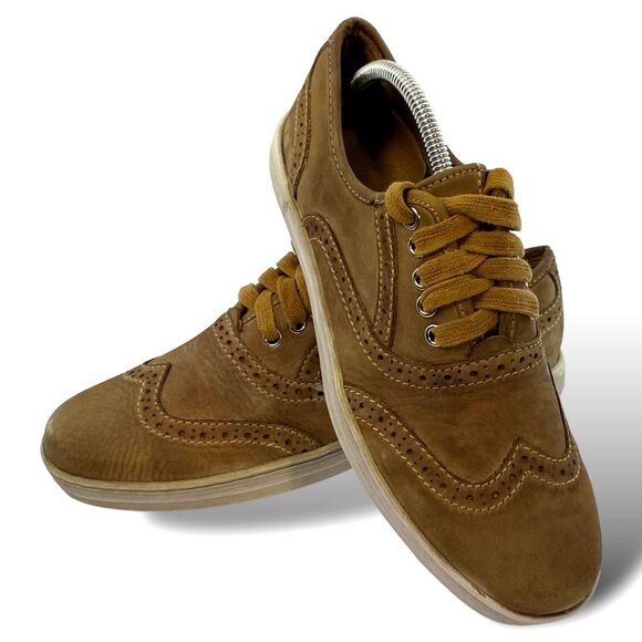 BED|STU Other - Bed Stu Quin Leather Casual Lace-Up Wingtip Sneakers Oxfords Mens Size 8 Brown